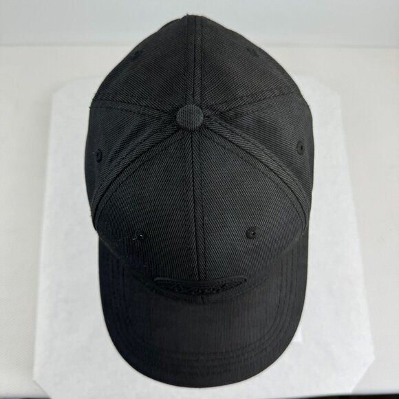 Ford Black Baseball Cap With Black Rubber Patch Logo Adjustable Strap OSFM - Picture 6 of 9